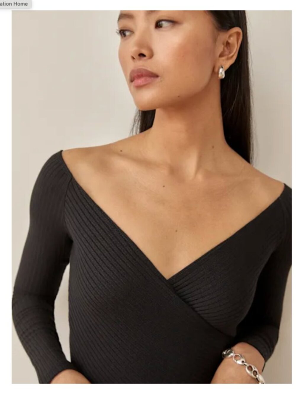 Reformation Minnie Knit Top